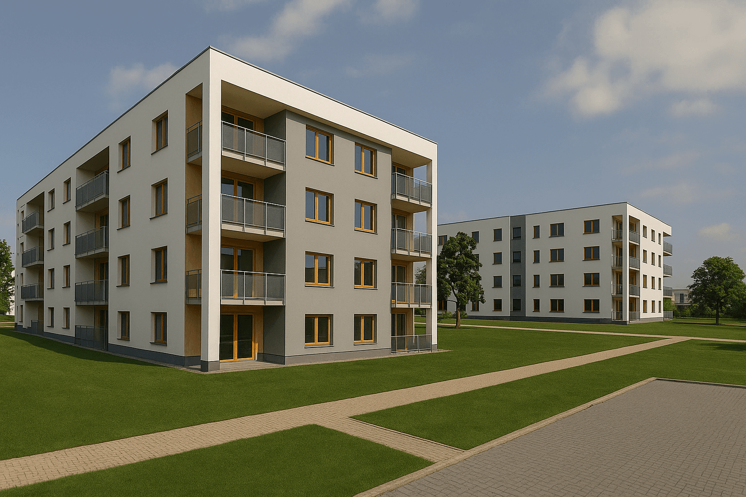 Wizualizacja inwestycji w Brzezinach numer 2