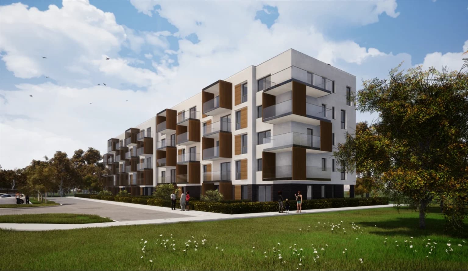 Wizualizacja inwestycji w Sieradzu numer 1