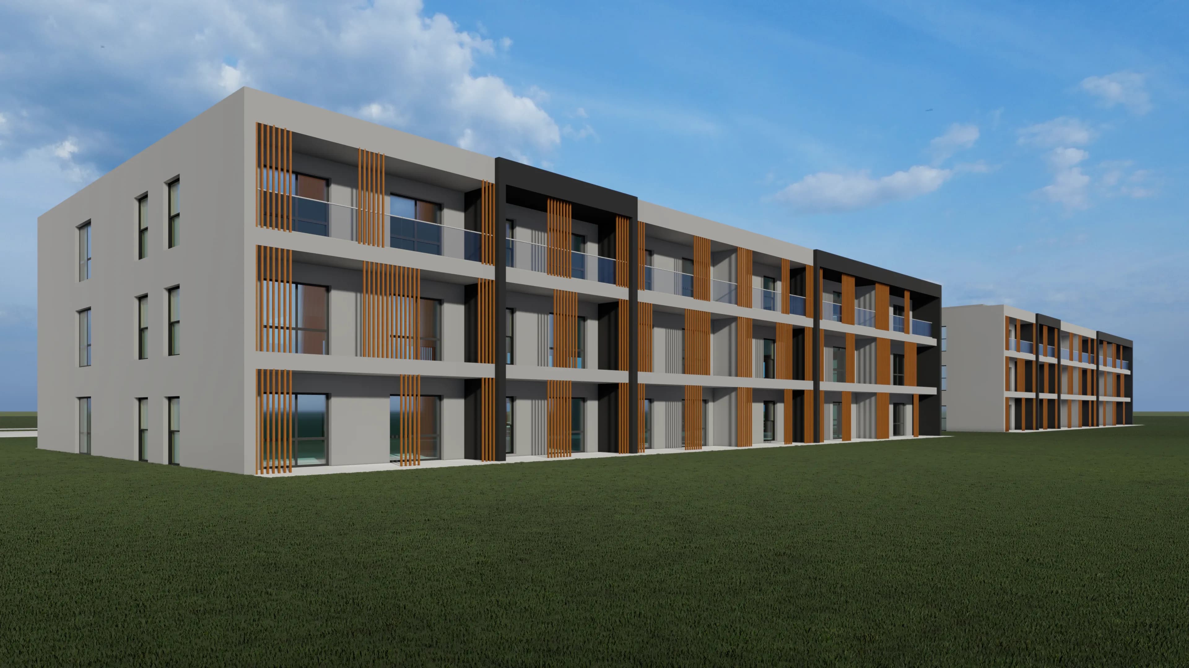 Wizualizacja inwestycji w Strzałkowie numer 1