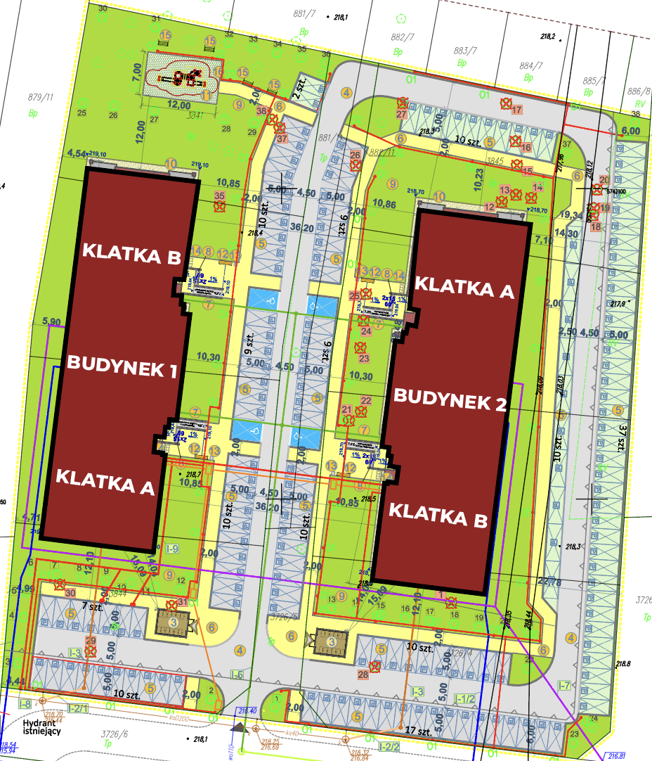 brzeziny mapa